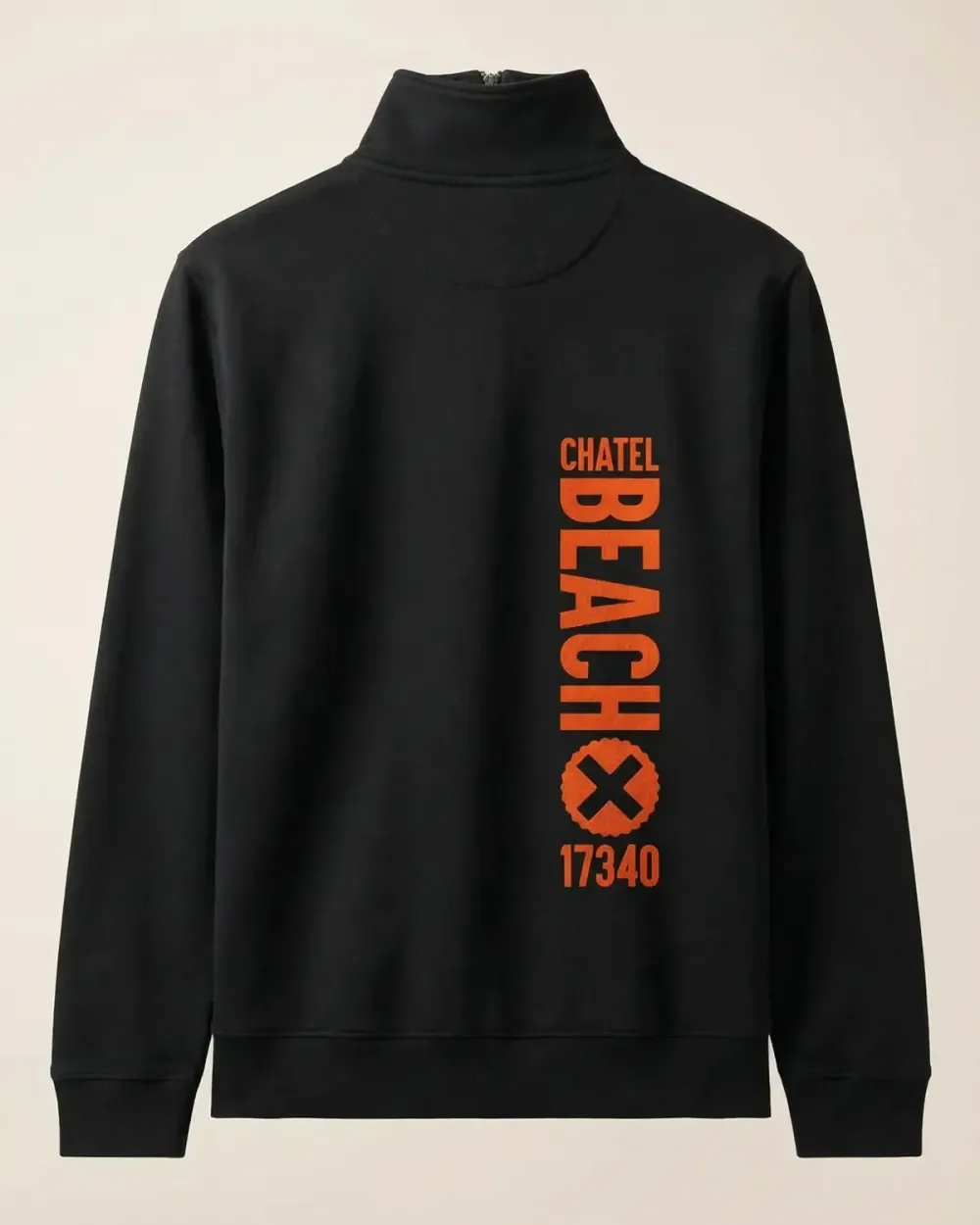 Sweat Col Montant "Vertical" Feutrine