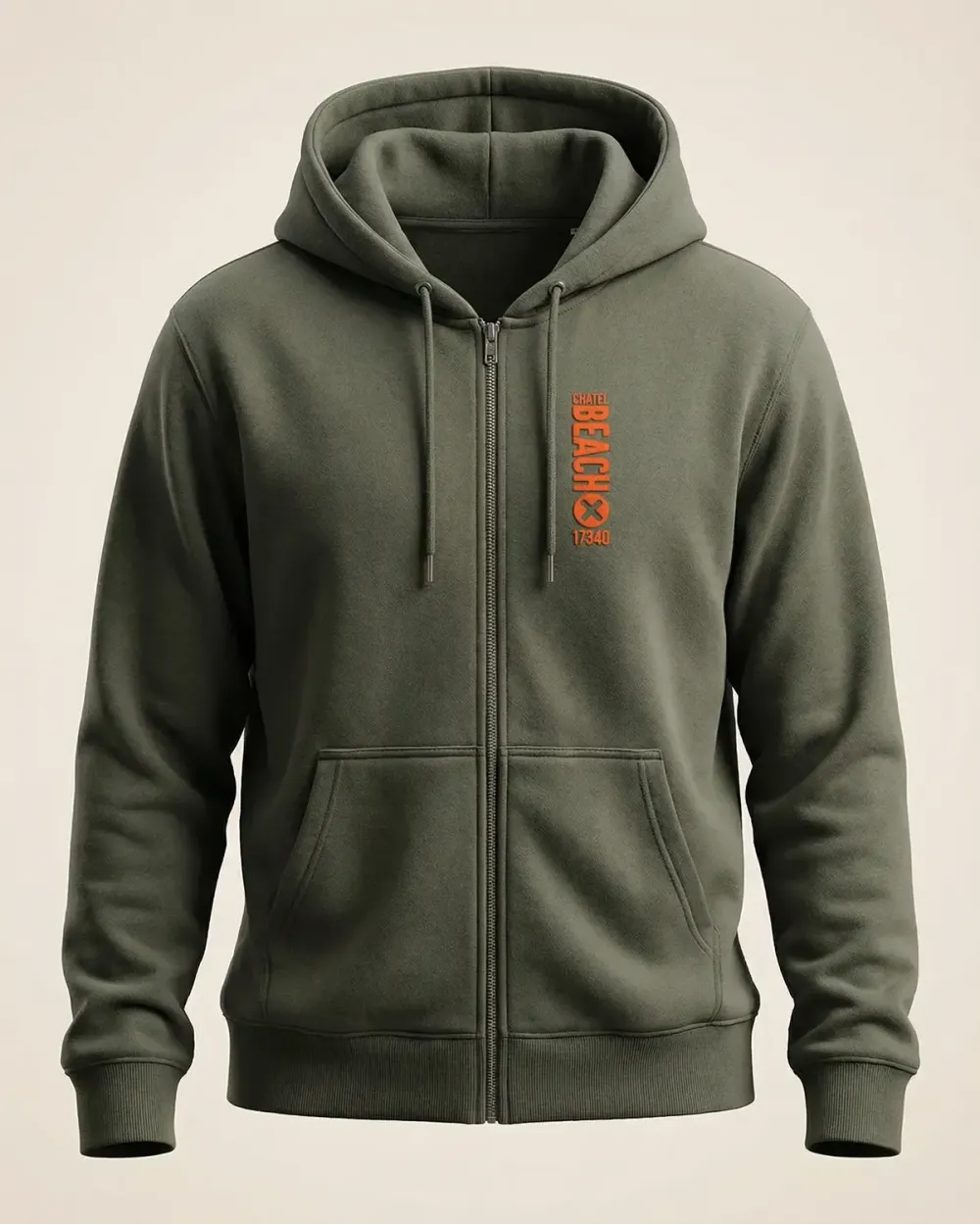 Veste Zippée "Vertical" Feutrine