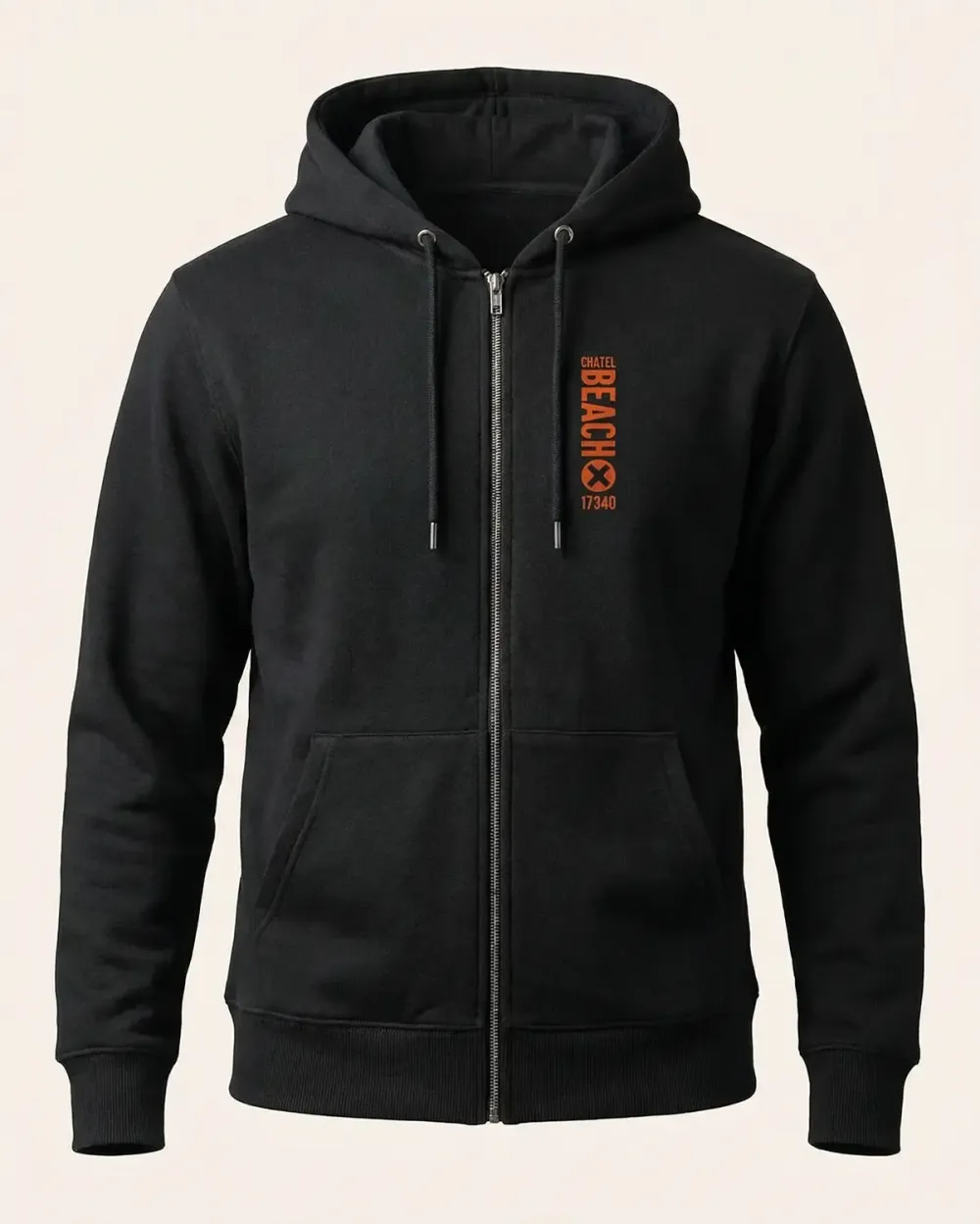 Veste Zippée "Vertical" Feutrine