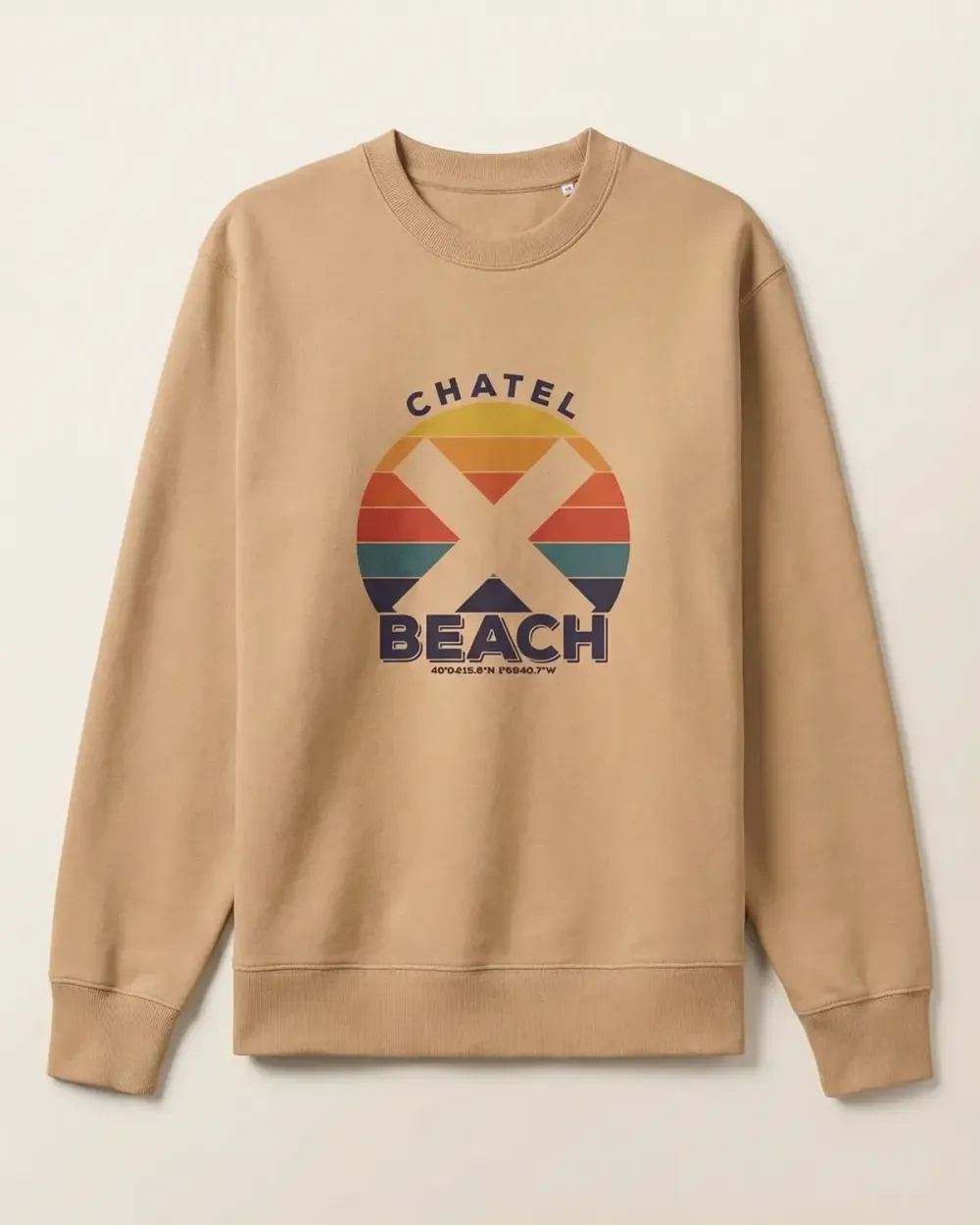 Sweat Col Rond "Sunset Classic"