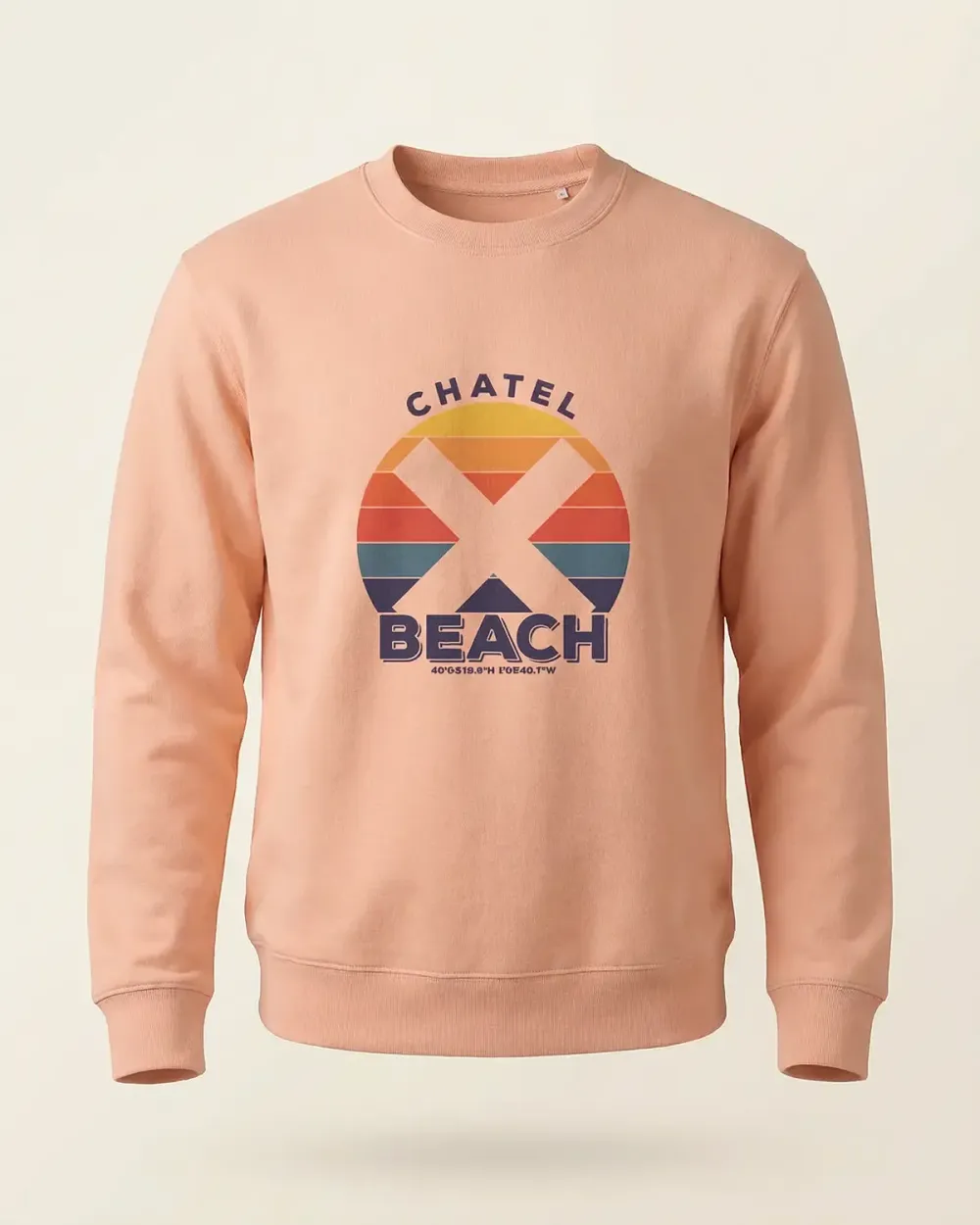 Sweat Col Rond "Sunset Classic"