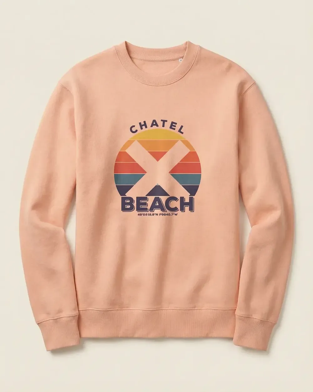 Sweat Col Rond "Sunset Classic"