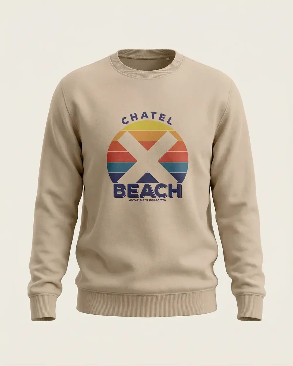 Sweat Col Rond "Sunset Classic"