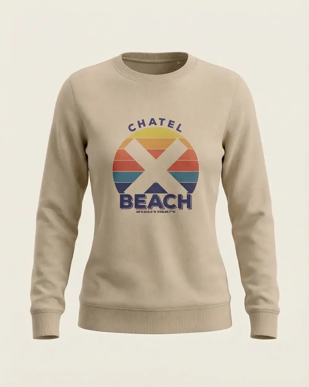 Sweat Col Rond "Sunset Classic"