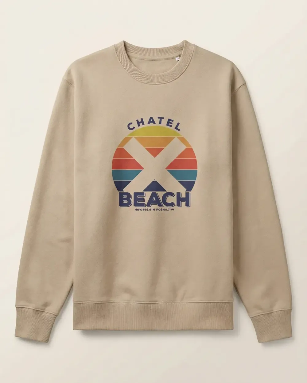 Sweat Col Rond "Sunset Classic"