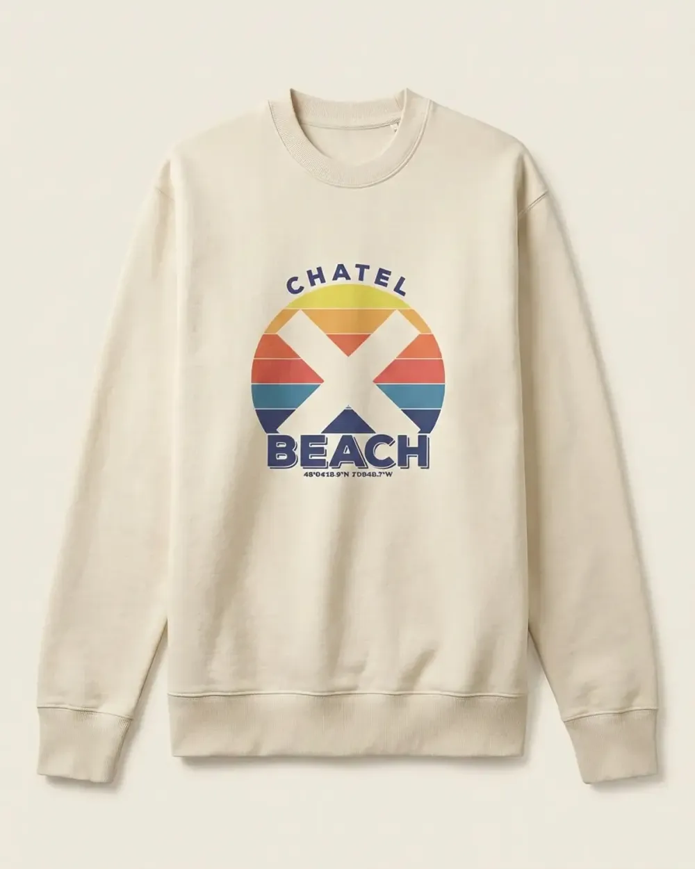 Sweat Col Rond "Sunset Classic"