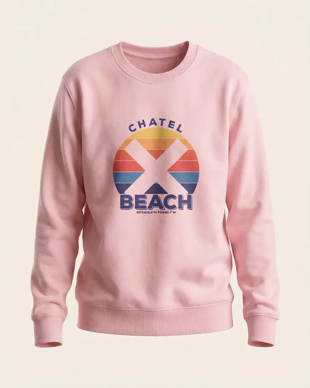 Sweat Col Rond "Sunset Classic"