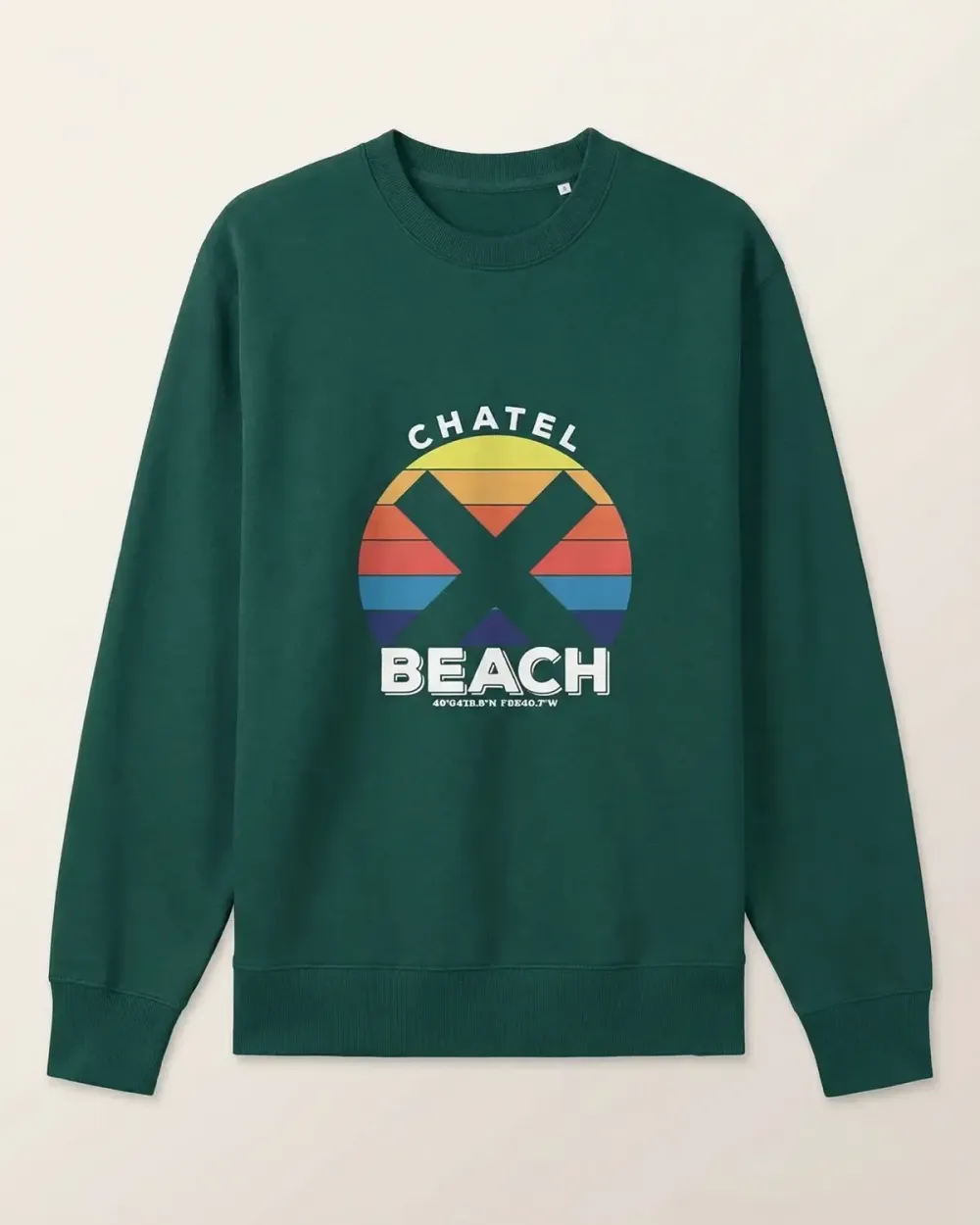 Sweat Col Rond "Sunset Bold"