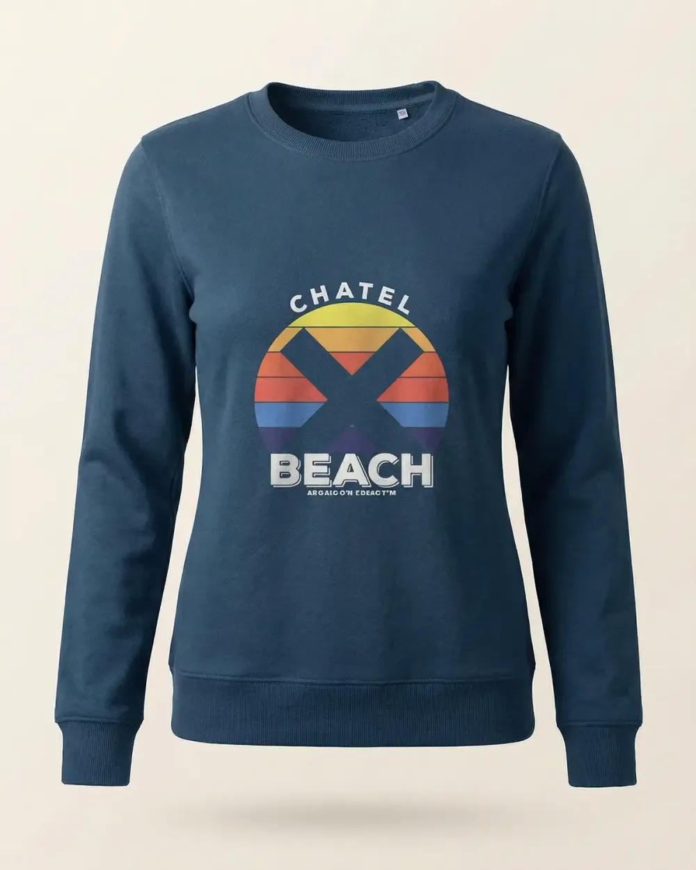 Sweat Col Rond "Sunset Bold"
