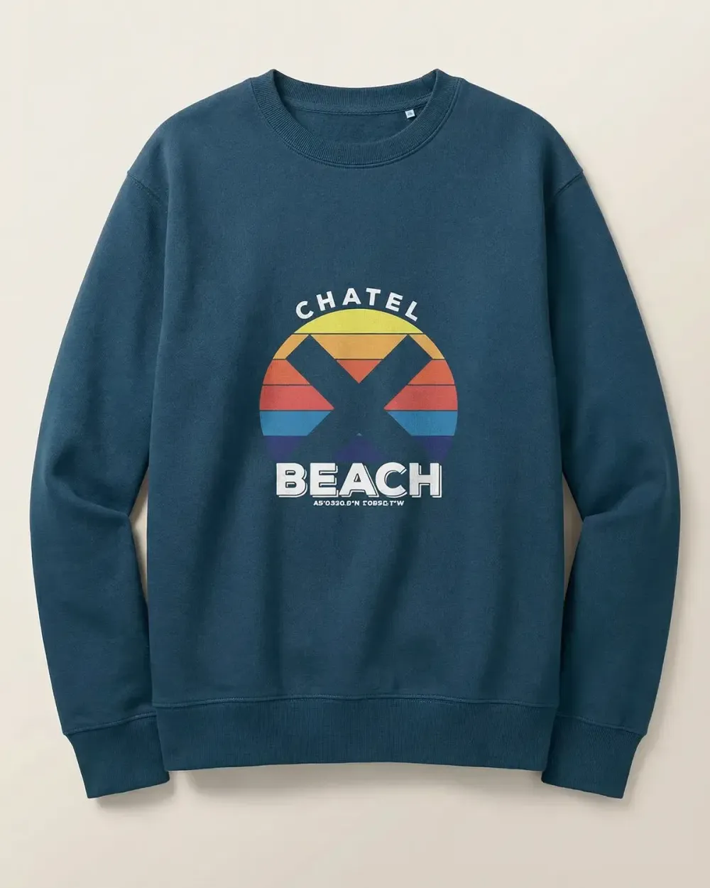 Sweat Col Rond "Sunset Bold"