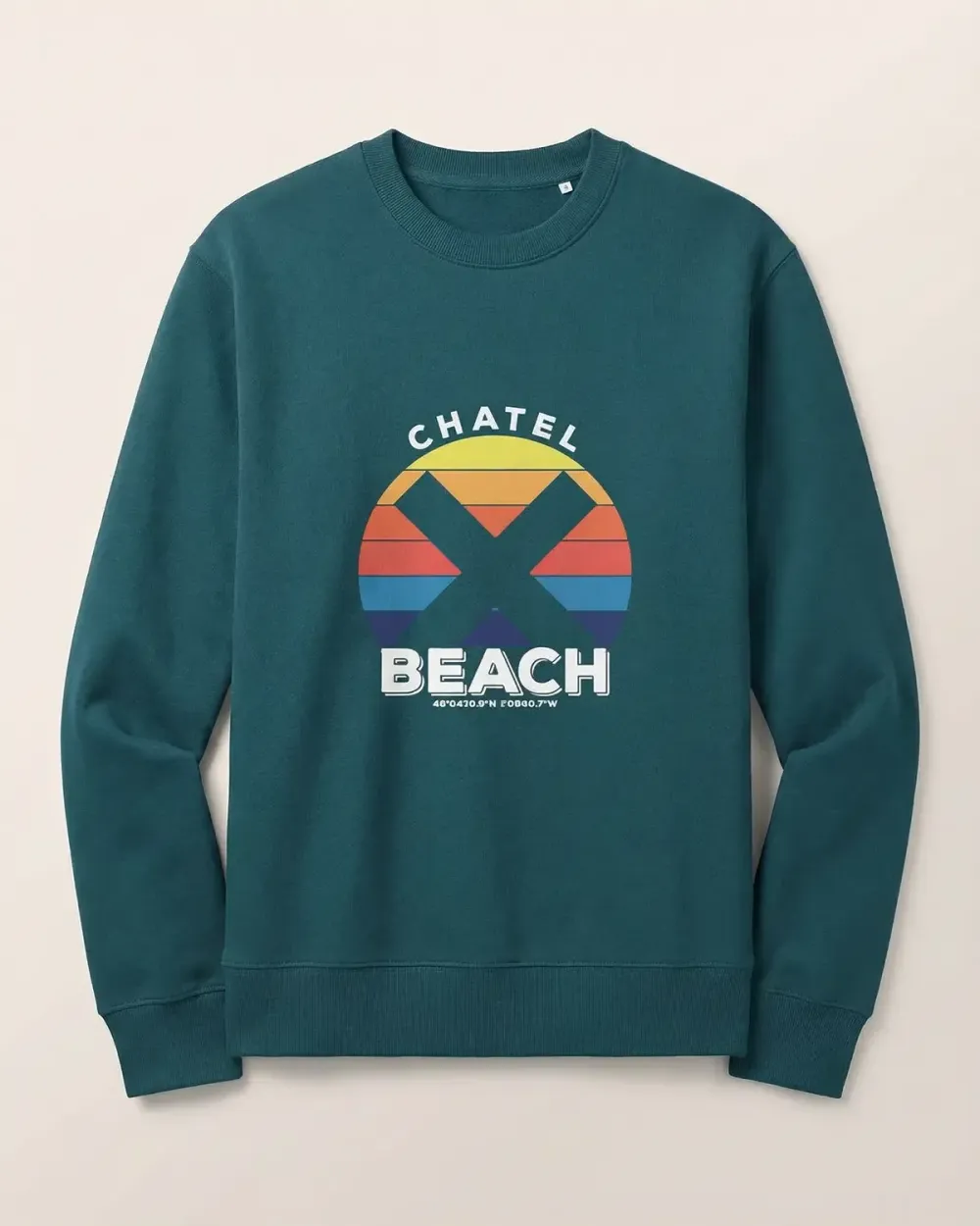 Sweat Col Rond "Sunset Bold"