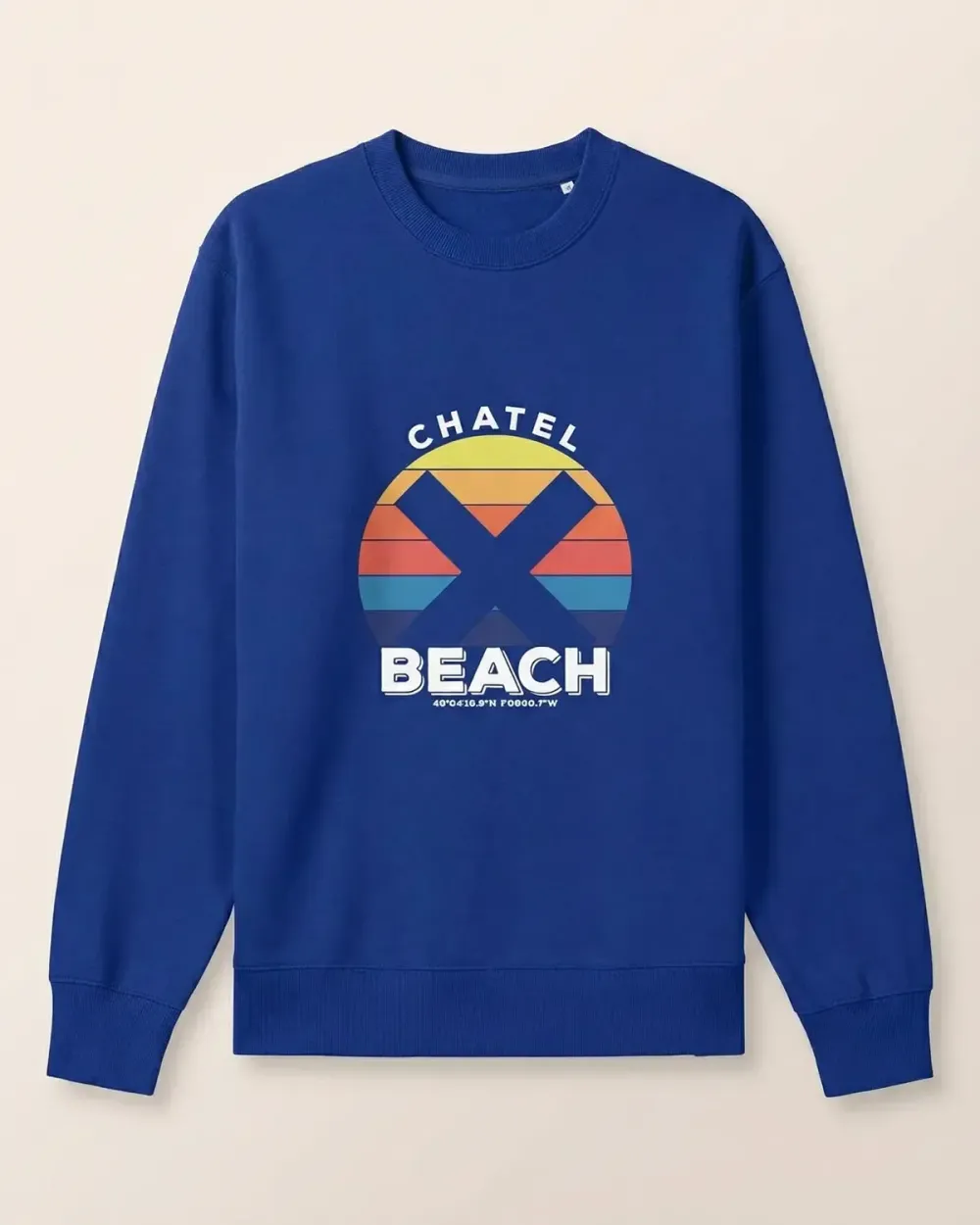 Sweat Col Rond "Sunset Bold"