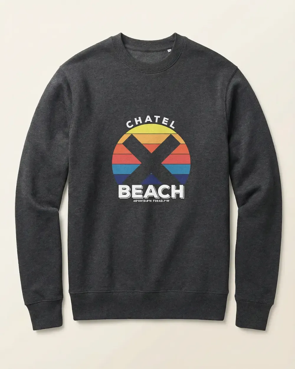 Sweat Col Rond "Sunset Bold"