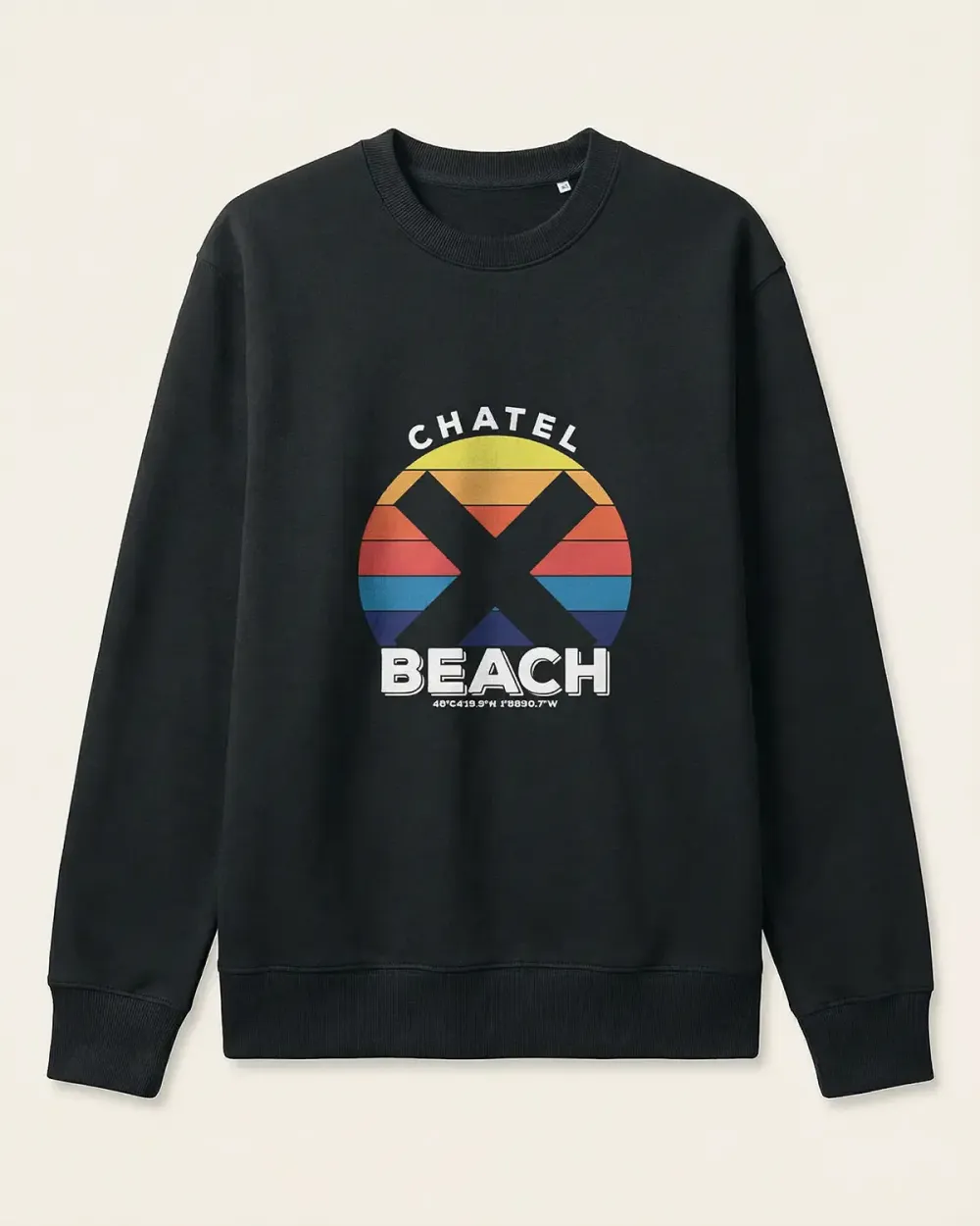 Sweat Col Rond "Sunset Bold"