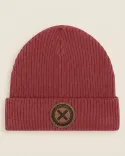 Bonnet Patch Cuir