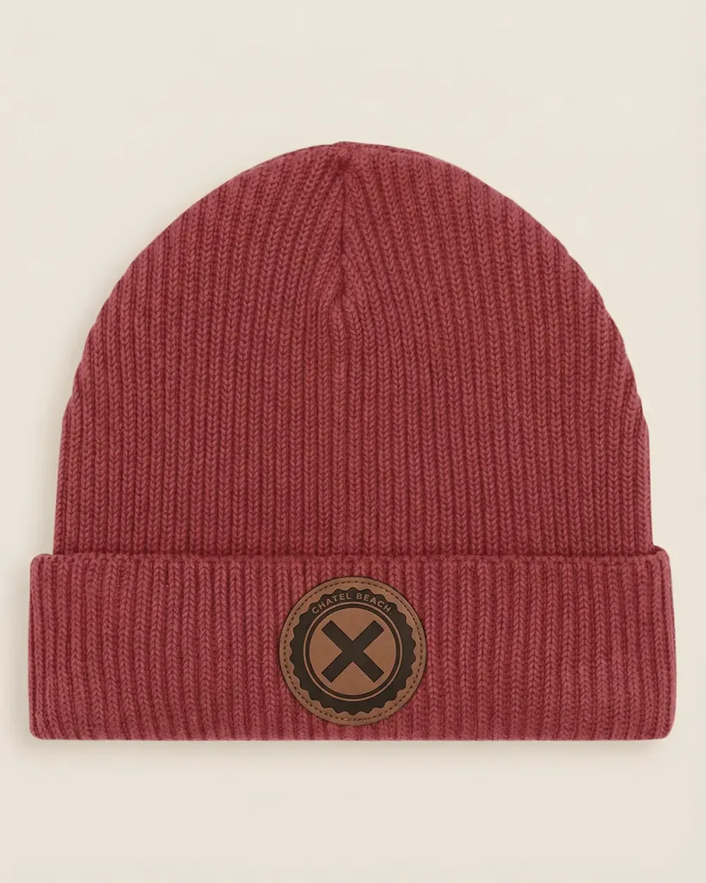 Bonnet Patch Cuir