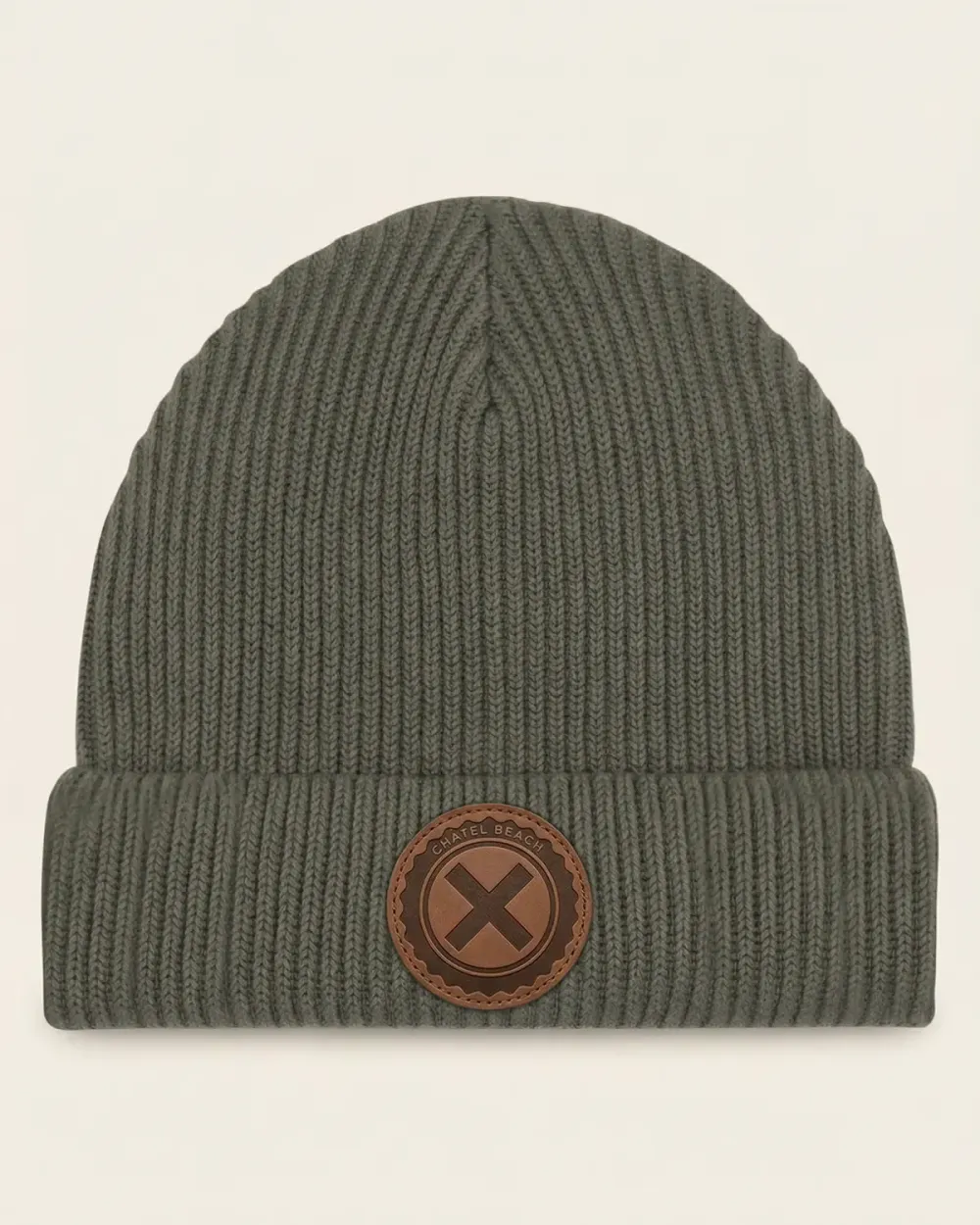 Bonnet Patch Cuir