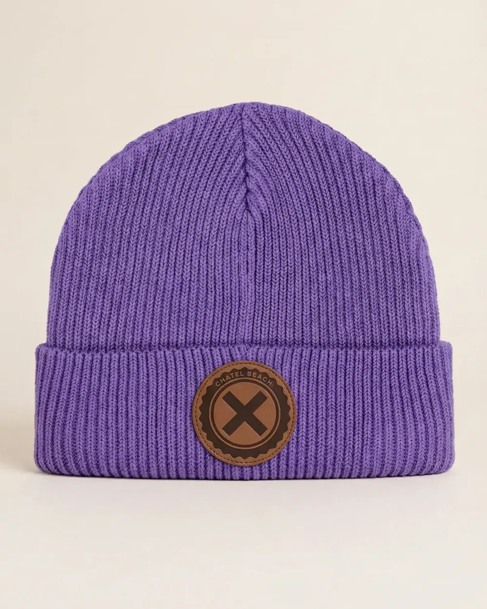 Bonnet Patch Cuir