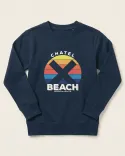 Sweat Enfant Col Rond "Sunset Bold"