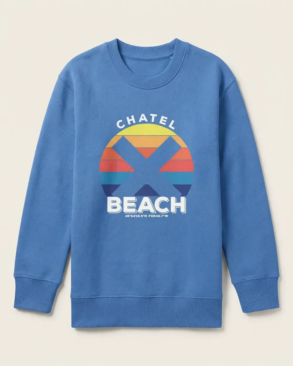 Sweat Enfant Col Rond "Sunset Bold"