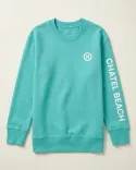 Sweat Enfant col rond "Signature Blanche"
