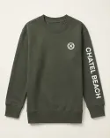 Sweat Enfant col rond "Signature Blanche"