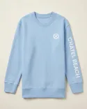 Sweat Enfant col rond "Signature Blanche"