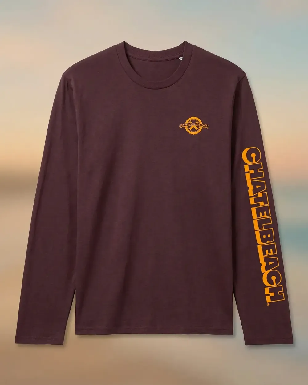 T-shirt Manches Longues Tide Seeker - Coton bio - Chatel Beach