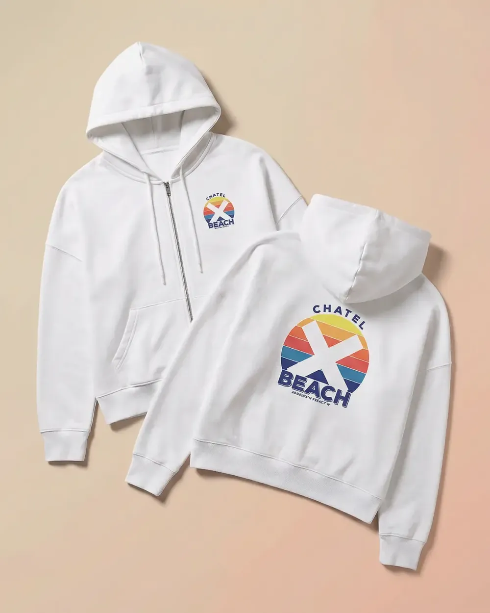 Veste Zippée Femme à Capuche "Sunset Classic"