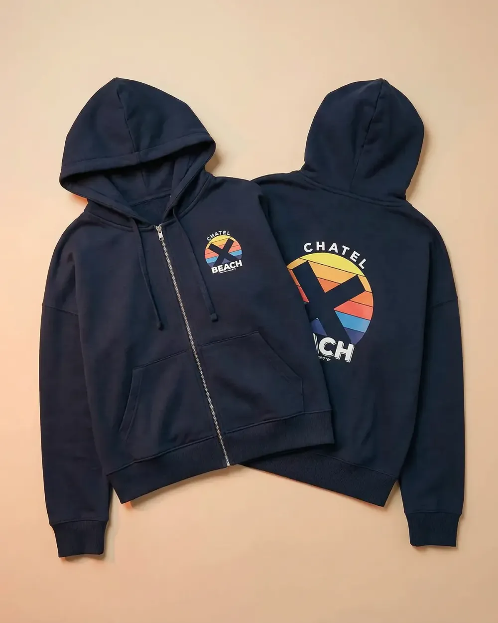 Veste Zippée Femme à Capuche "Sunset Bold"