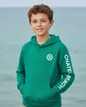 Sweat Enfant Capuche Signature - Coton bio - Chatel Beach