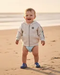 Veste Bébé Zippée "Signature Noire"