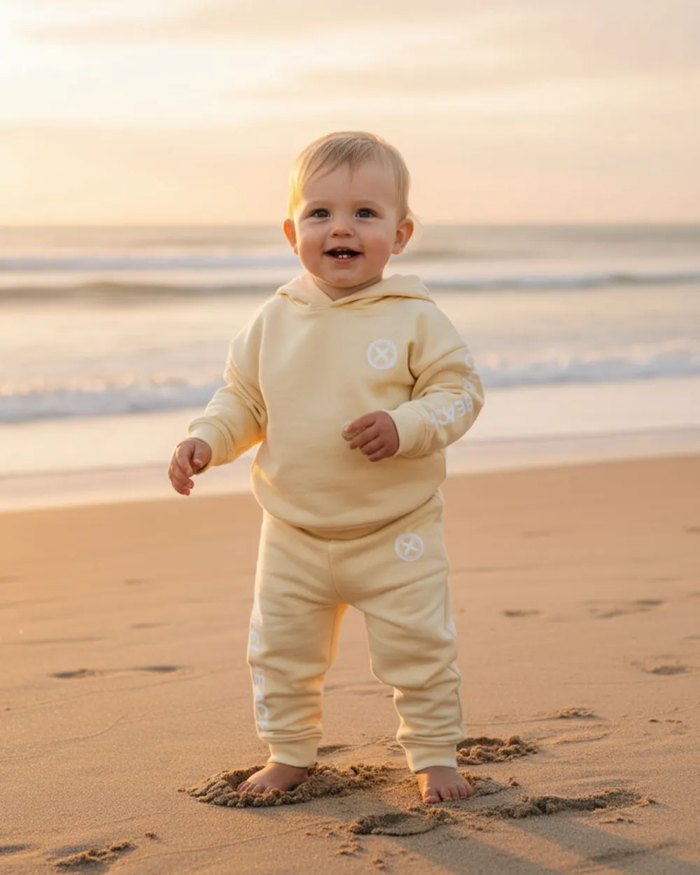 Pantalon Bébé de Jogging "Signature Blanche"