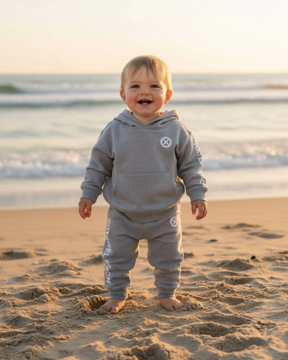 Pantalon Bébé de Jogging "Signature Blanche"