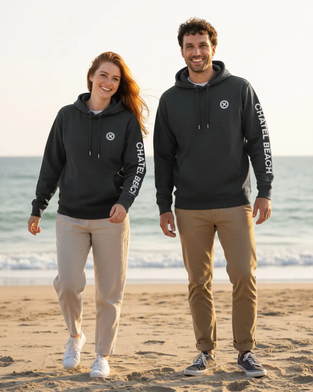 Sweat Capuche "Signature Blanche"